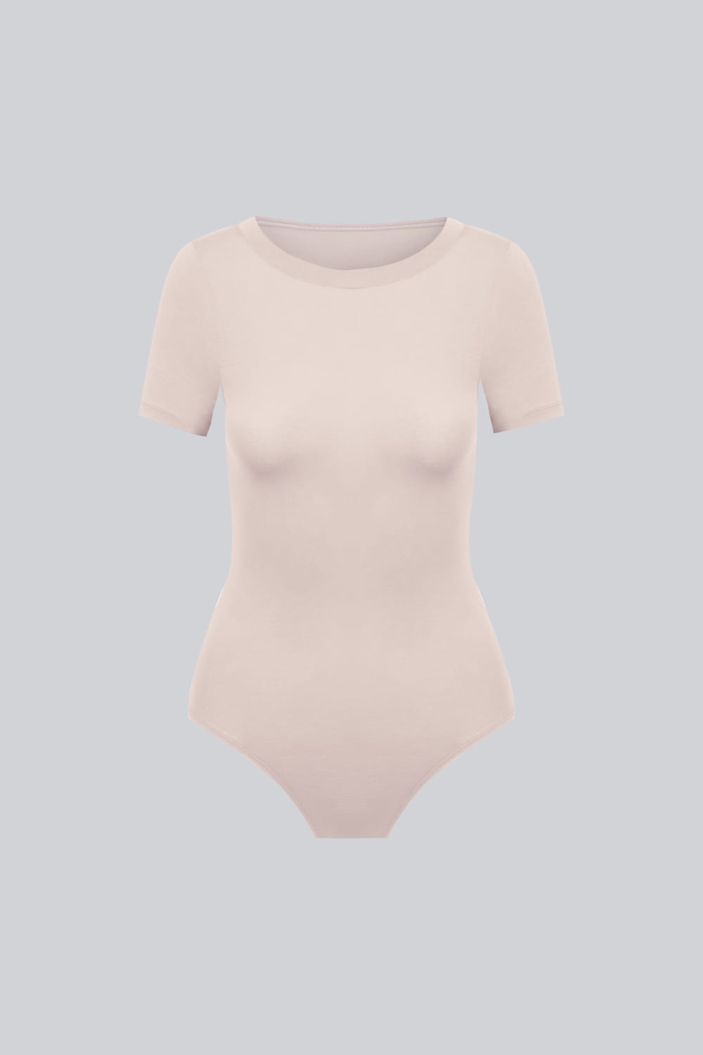 Body Miss Invisible Shortsleeve C-neck Sand