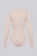 Body Miss Invisible Longsleeve C-neck Sand
