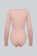 Body Miss Invisible Longsleeve U-neck Cappuccino