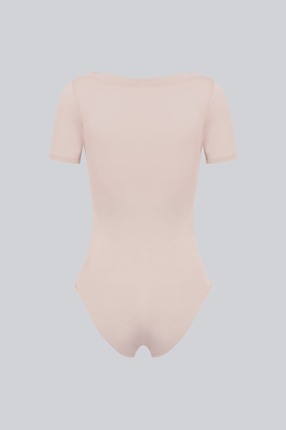 Miss Invisible Short-sleeved U-neck Bodysuit in Sand