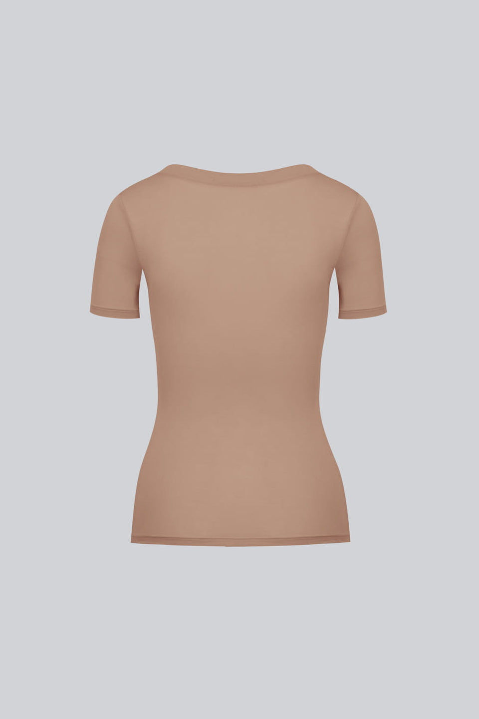 T-shirt Miss invisible C-neck Nude