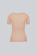 T-shirt Miss invisible C-neck Cappuccino