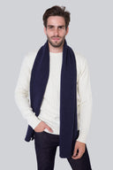Szalik Mr Merino Navy