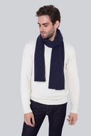 Szalik Mr Merino Navy