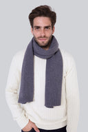Szalik Mr Merino Steel Grey