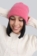 Czapka Miss Merino Pink