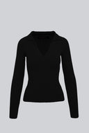 Longsleeve Miss Polo Black