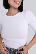 T-shirt Miss Lovable White