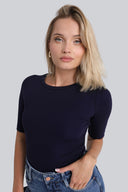 T-shirt Miss Lovable Navy