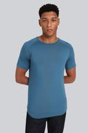 T-shirt Mr Fine Vintage Blue