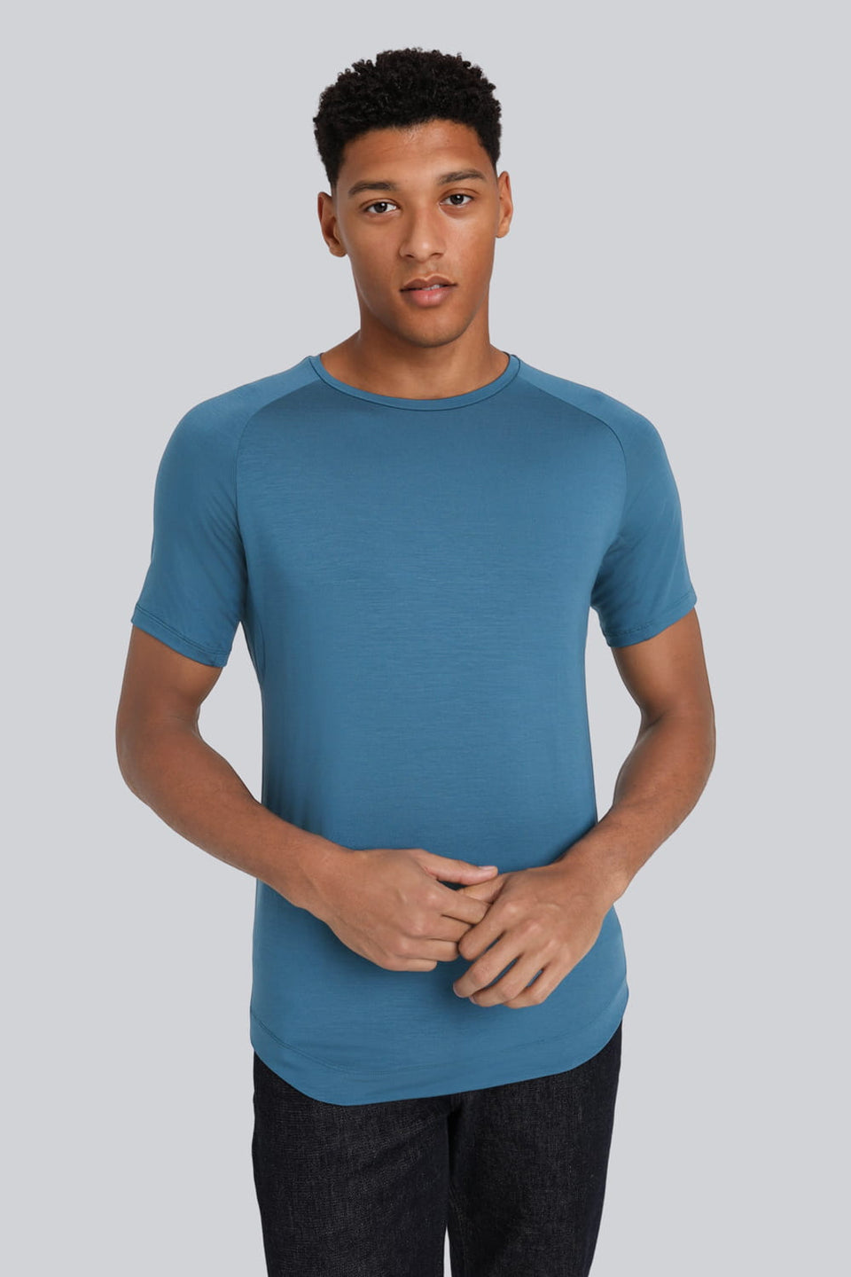 Mr Fine Vintage Blue T-shirt