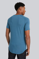 T-shirt Mr Fine Vintage Blue