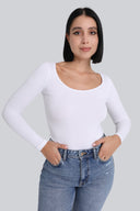 Longsleeve Miss Delicate White