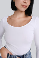Longsleeve Miss Delicate White