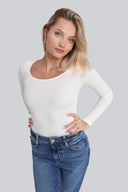 Longsleeve Miss Delicate Off White
