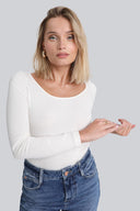 Longsleeve Miss Delicate Off White