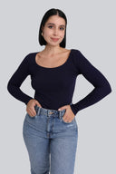 Longsleeve Miss Delicate Navy