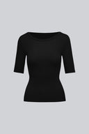 T-shirt Miss Lovable Black
