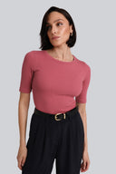 T-shirt Miss Lovable Raspberry Pink