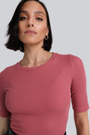 T-shirt Miss Lovable Raspberry Pink