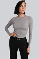 Longsleeve Miss Daily Melange Grey