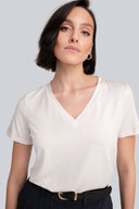 T-shirt Miss Classic Off White