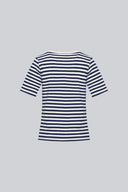 T-shirt Miss Marine V-neck Navy Stripes