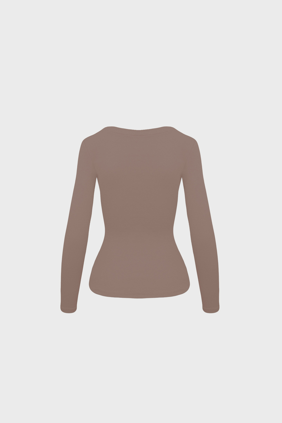 Miss Womanly Mokka Long-Sleeved Top