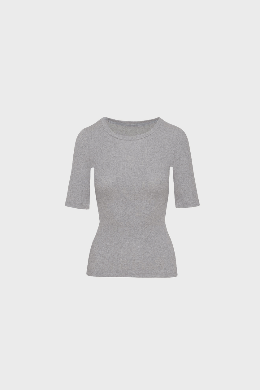 Miss Lovable Melange Grey T-shirt