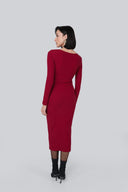 Sukienka Miss Bodycon Wine Red