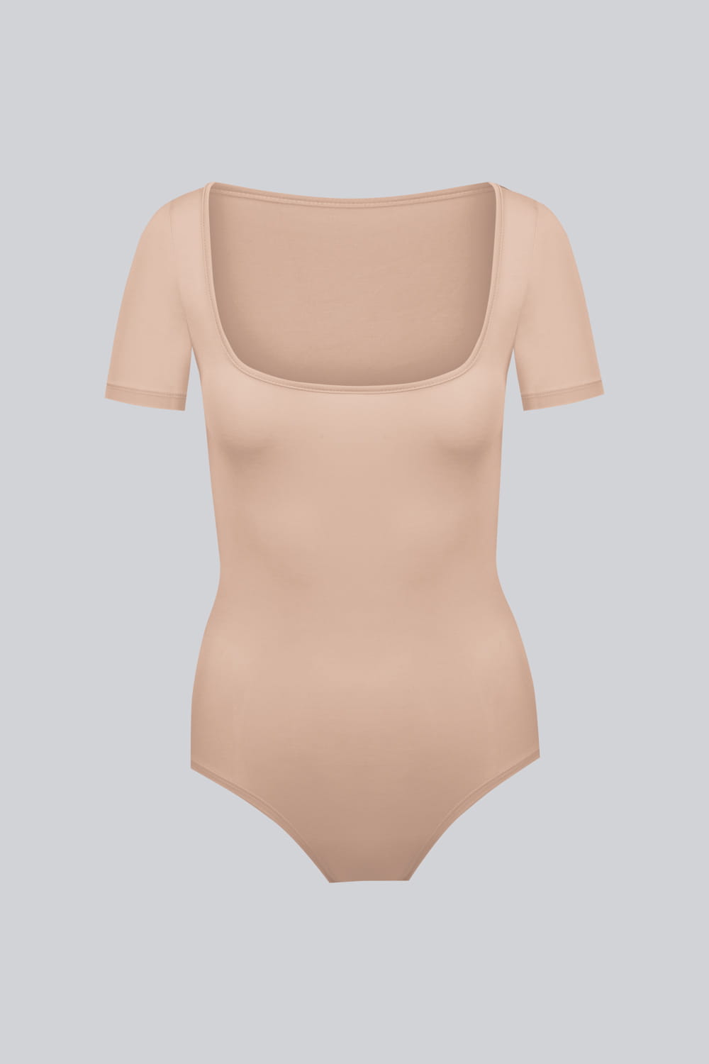 Body Miss Invisible Shortsleeve U-neck Nude