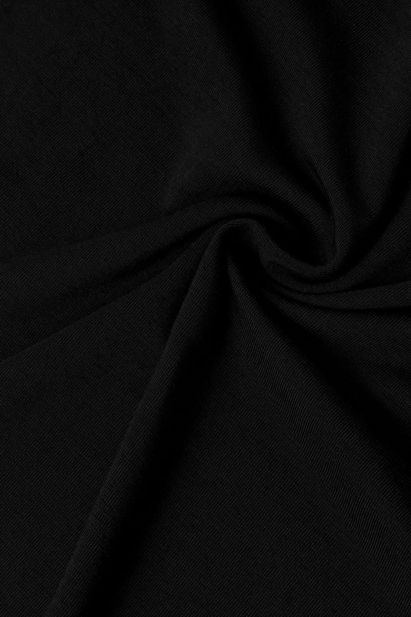 Body Miss Invisible Shortsleeve U-neck Black