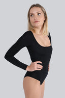 Body Miss Invisible Longsleeve U-neck Black