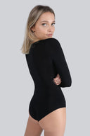Body Miss Invisible Longsleeve U-neck Black