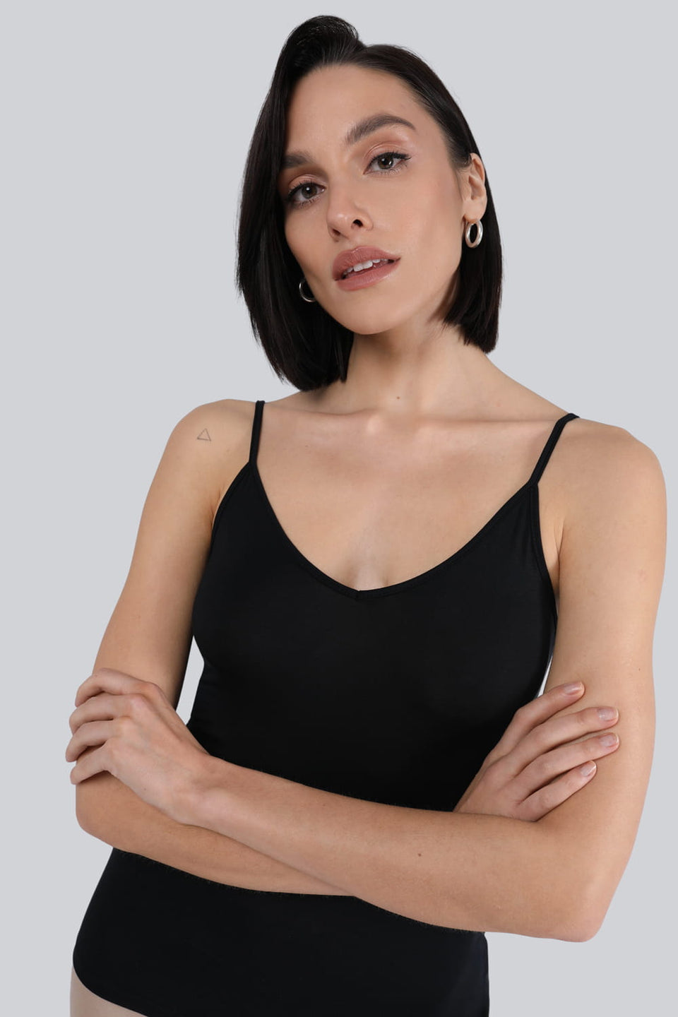 Top Miss Intimacy Black