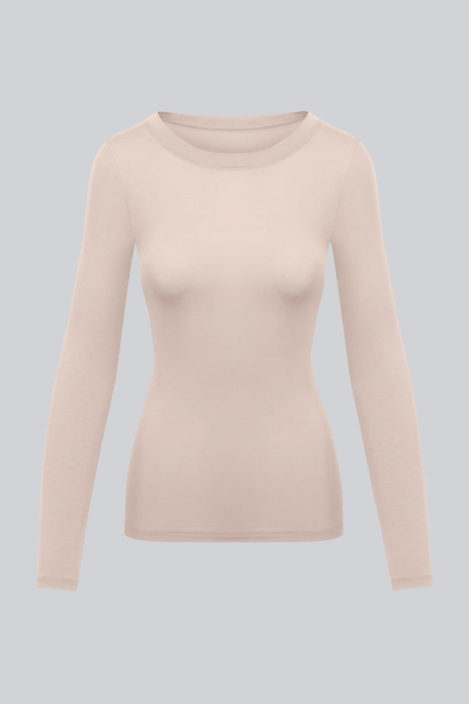 Longsleeve Miss Invisible C-neck Sand