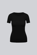 T-shirt Miss invisible C-neck Black