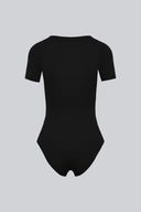 Body Miss Invisible Shortsleeve C-neck Black