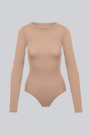 Body Miss Invisible Longsleeve C-neck Nude