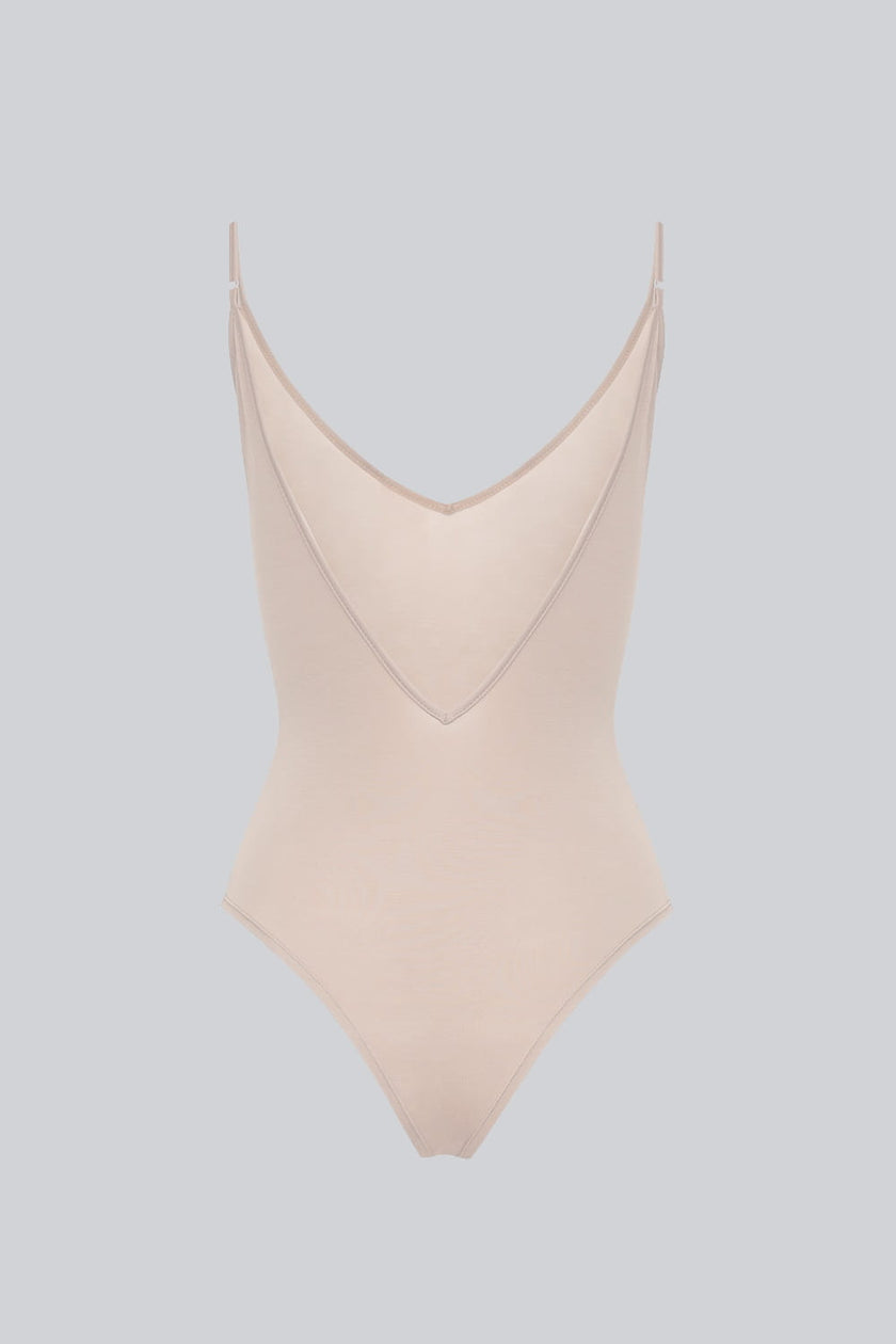 Body Miss Intimacy Open Back Sand