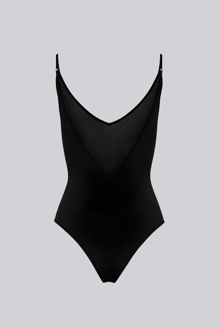 Body Miss Intimacy Open Back Black