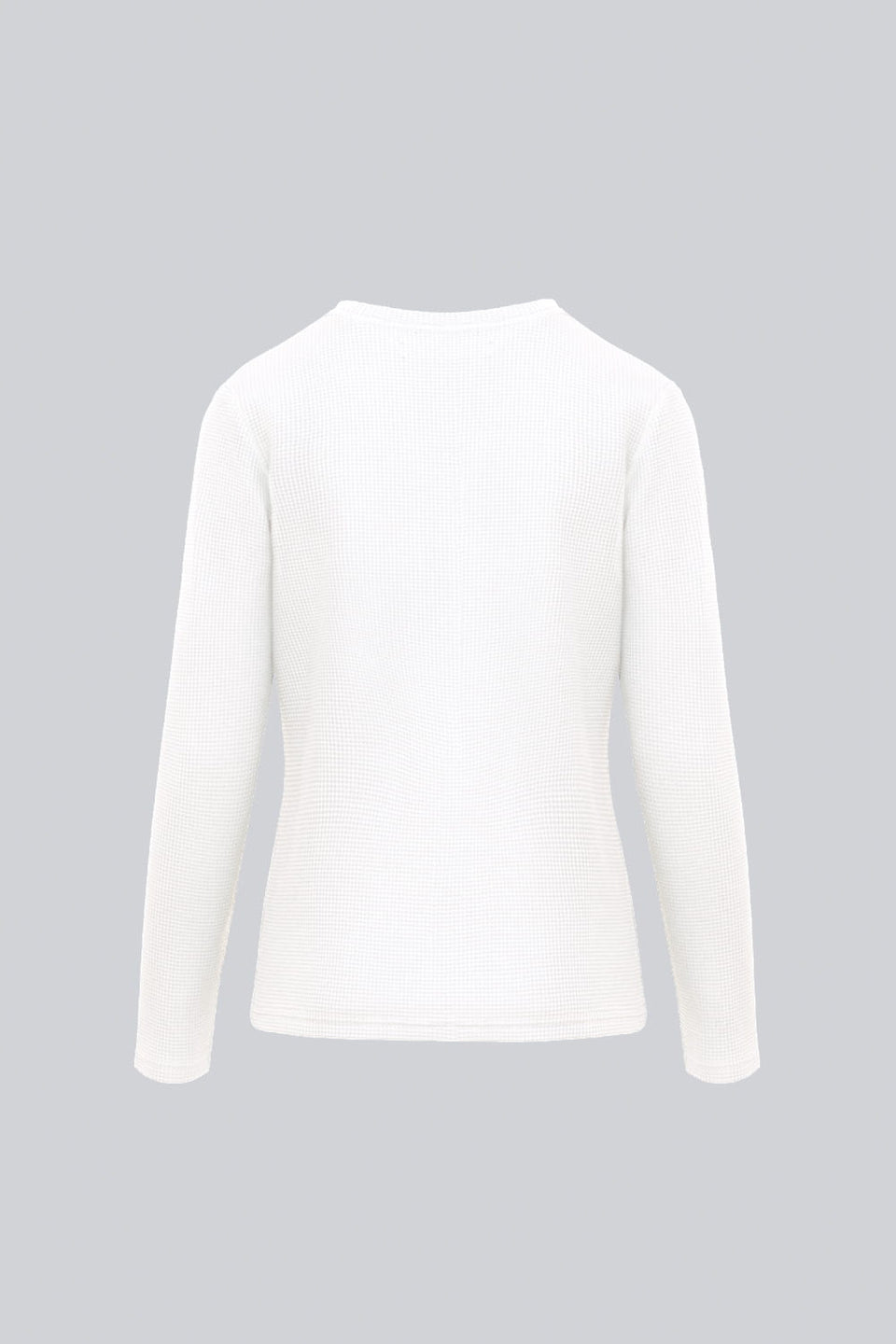 Miss Dapper Off-White Long-Sleeved Top