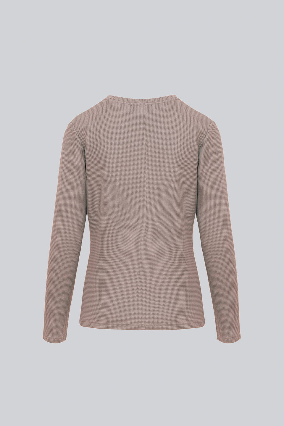 Miss Dapper Long-Sleeved Top – Beige