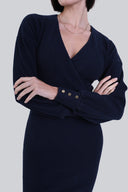 Sukienka Miss Wrap Navy