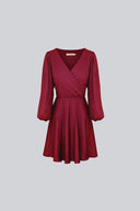 Sukienka Miss Ladylike Wine Red