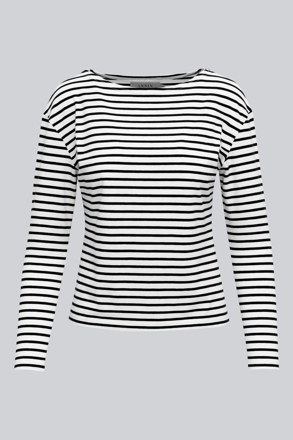 Longsleeve Miss Frenchie Black Stripes