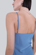 Sukienka Miss Gently Silver Blue
