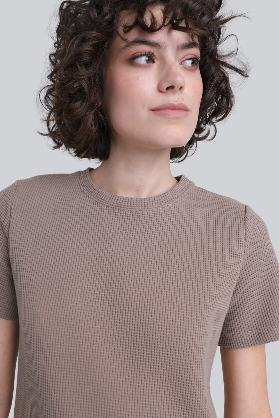Miss Dapper Beige T-shirt
