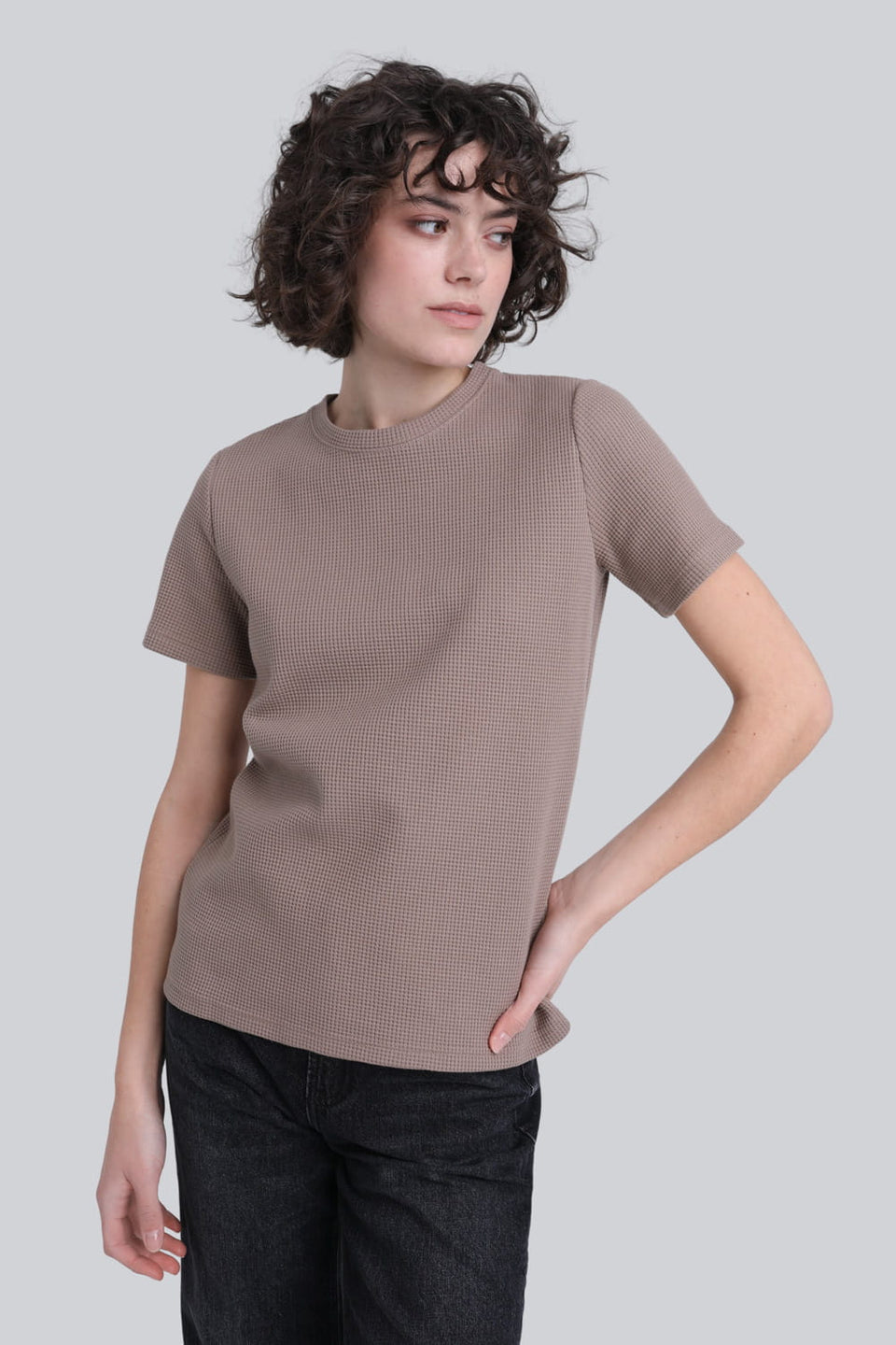 T-shirt Miss Dapper Beige