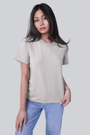 T-shirt Miss Mighty Silver Grey